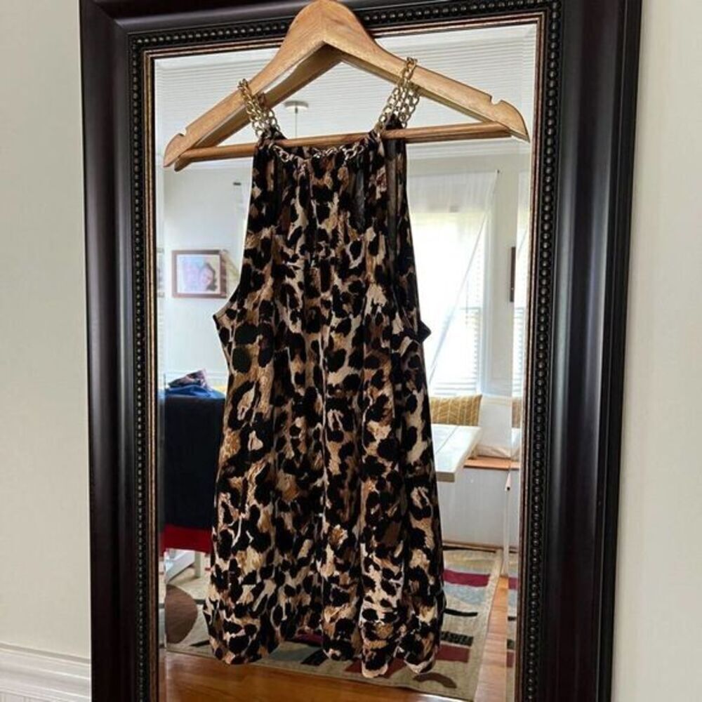 THALIA ANIMAL PRINT Top Size Medium - Picture 3 of 5